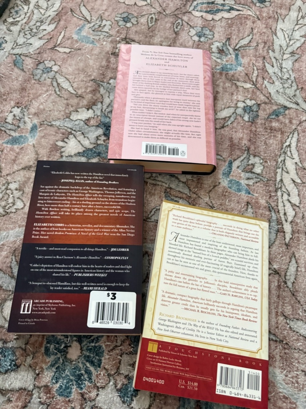 Alexander Hamilton Book Bundle Alex and Eliza - Picture 3 of 3
